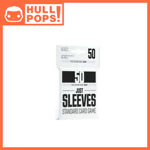 Gamegenic - Just Sleeves (Black) - 50 Pack - 66x92mm