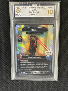 MGC - Graded Single Cards  Tagged "Star Wars Unlimited" Hull Pops Ltd