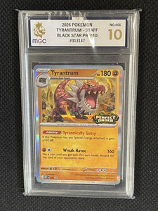 Pokemon - Tyrantrum - Perfect Order - Staff Promo Stamped