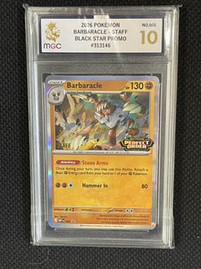 Pokemon - Barbaracle - Perfect Order - Staff Promo Stamped
