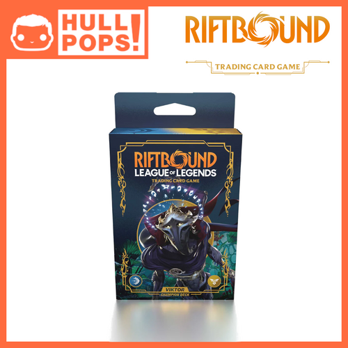 Riftbound: League of Legends Trading Card Game - Set 1 -Origins Champion Deck - Viktor Display [Pre-Order]