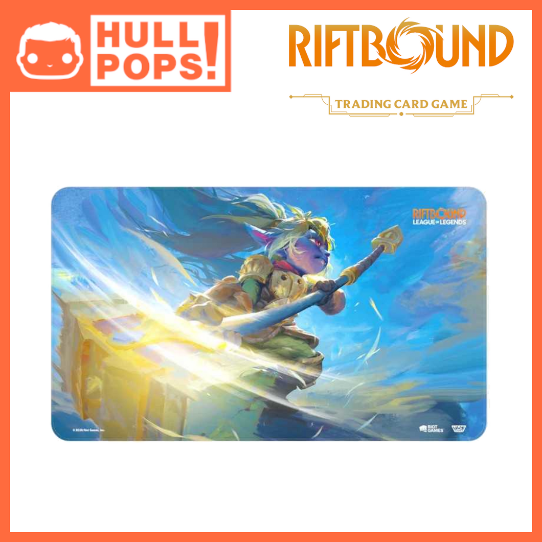 Riftbound: League of Legends - Unleashed Playmat - Poppy, Keeper of th ...