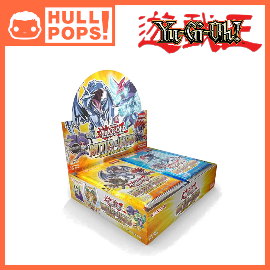 Yu-Gi-Oh! TCG: Battles of Legend: Monster Mayhem Single Booster Hull Pops Ltd Yu-Gi-Oh! TCG: Battles of Legend: Monster Mayhem Single Booster Hull Pops Ltd