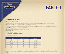 Load image into Gallery viewer, Lorcana - Fabled Set Championship - Event Ticket! - 11th October 2025