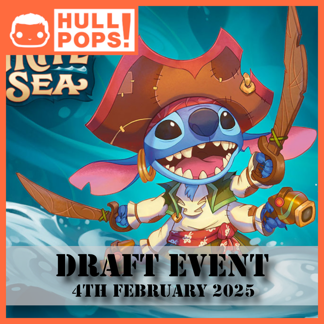 Lorcana - Azurite Sea - Draft Play #1 - Event Ticket! - 4th February 2025