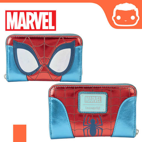 Marvel Spider-Man Shine Zip Around Wallet
