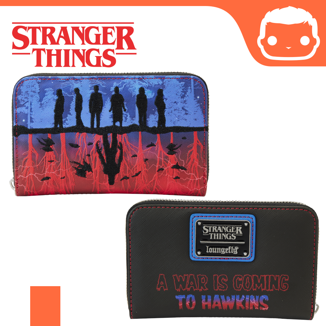 Loungefly Netflix Stranger Things Upside Down Shadows wallet