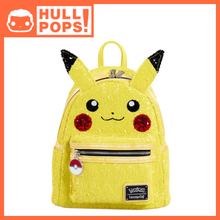 Load image into Gallery viewer, Pokémon Sequin Pikachu Cosplay Mini Backpack