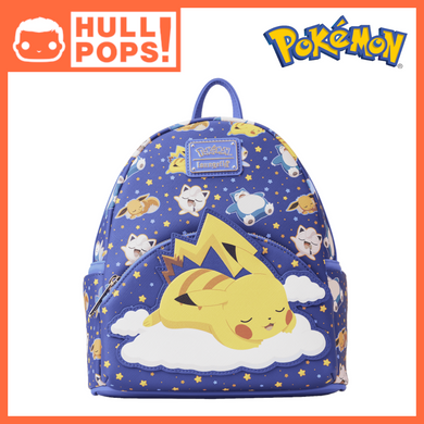 Pokemon by Loungefly Mini Backpack Sleeping Pikachu and Friends