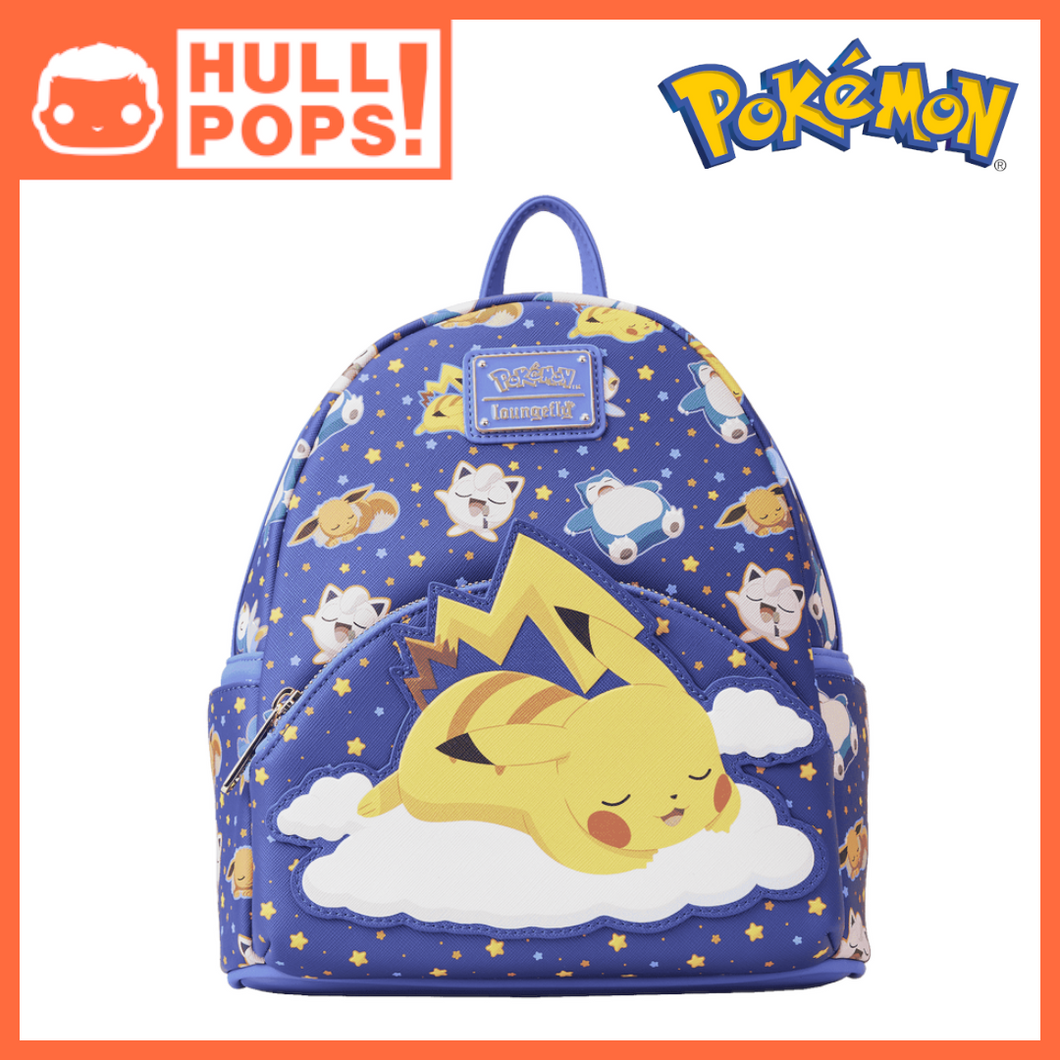 Pokemon by Loungefly Mini Backpack Sleeping Pikachu and Friends