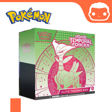 Load image into Gallery viewer, Pokémon TCG: Scarlet &amp; Violet 5 - Temporal Forces - Elite Trainer Box: Walking Wake and Iron Leaves