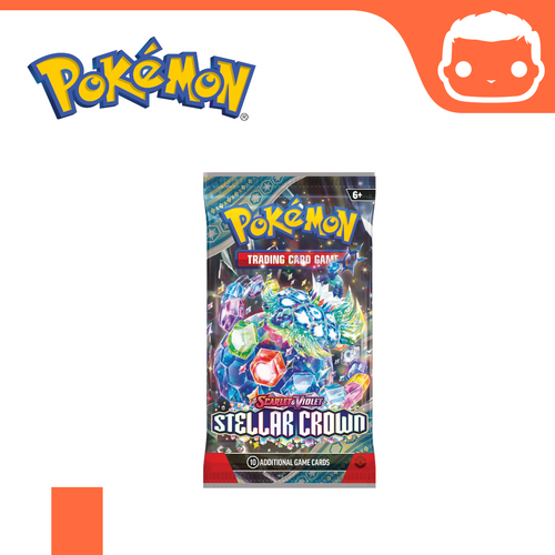 Pokemon TCG: Scarlet & Violet 7 - Stellar Crown - Single Booster Pack