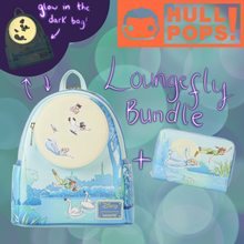 Load image into Gallery viewer, Disney Peter Pan You Can Fly Glow Backpack &amp; Wallet Bundle