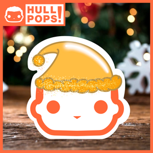 Hull Pops - Limited Edition Pin - Christmas Dave 2023