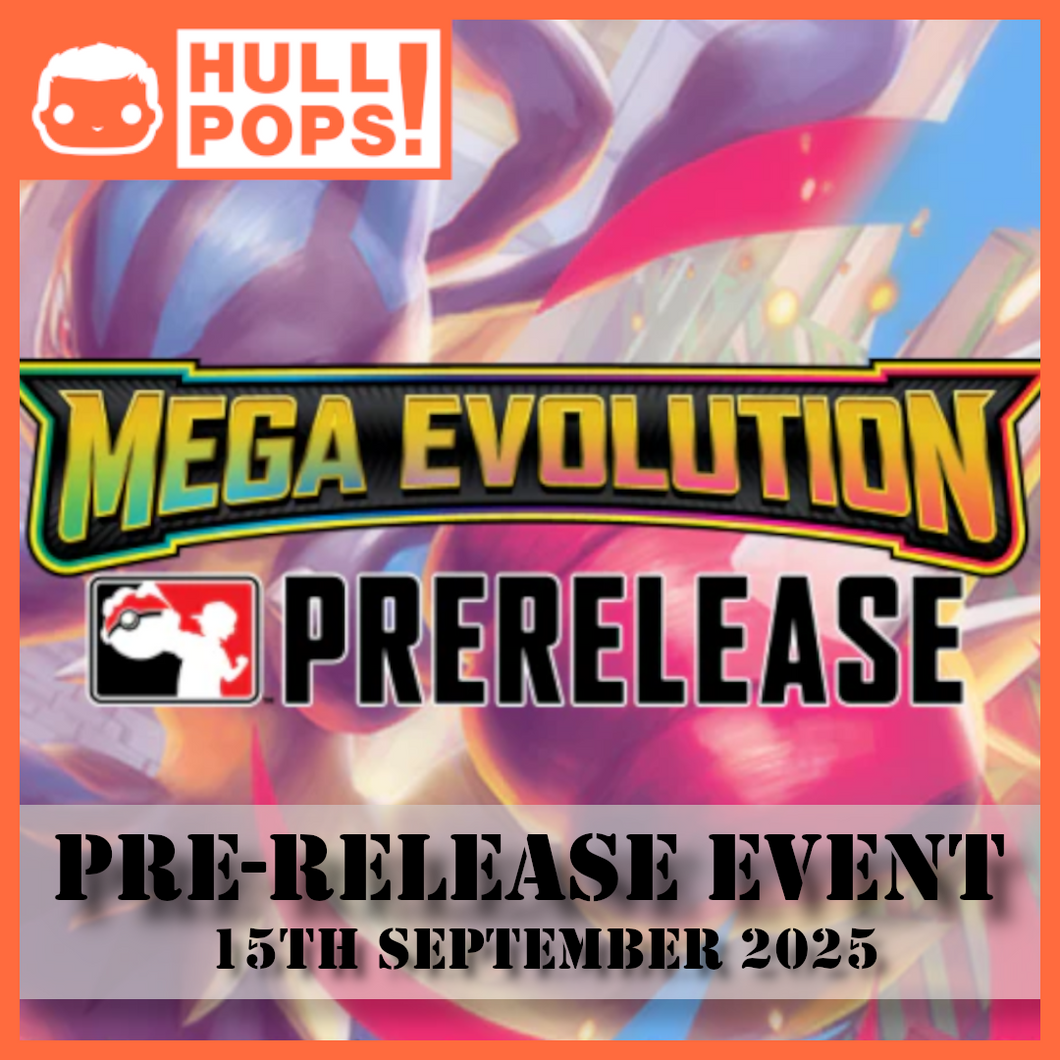 Pokemon - Mega Evolution - Pre-Release Event #1 - Event Ticket - 15th September 2025