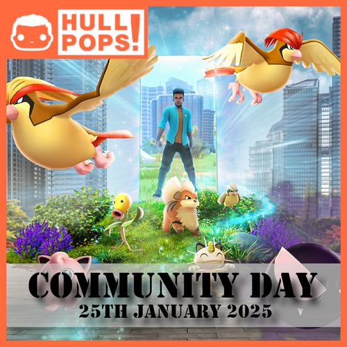 Hull Pops - Pokemon GO Community Day Meet Up - Ralts - 25th January 2025