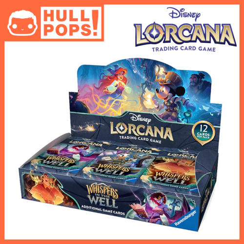 Disney Lorcana TCG - Whispers in the Well - **FULL** Booster Box [Pre-Order]