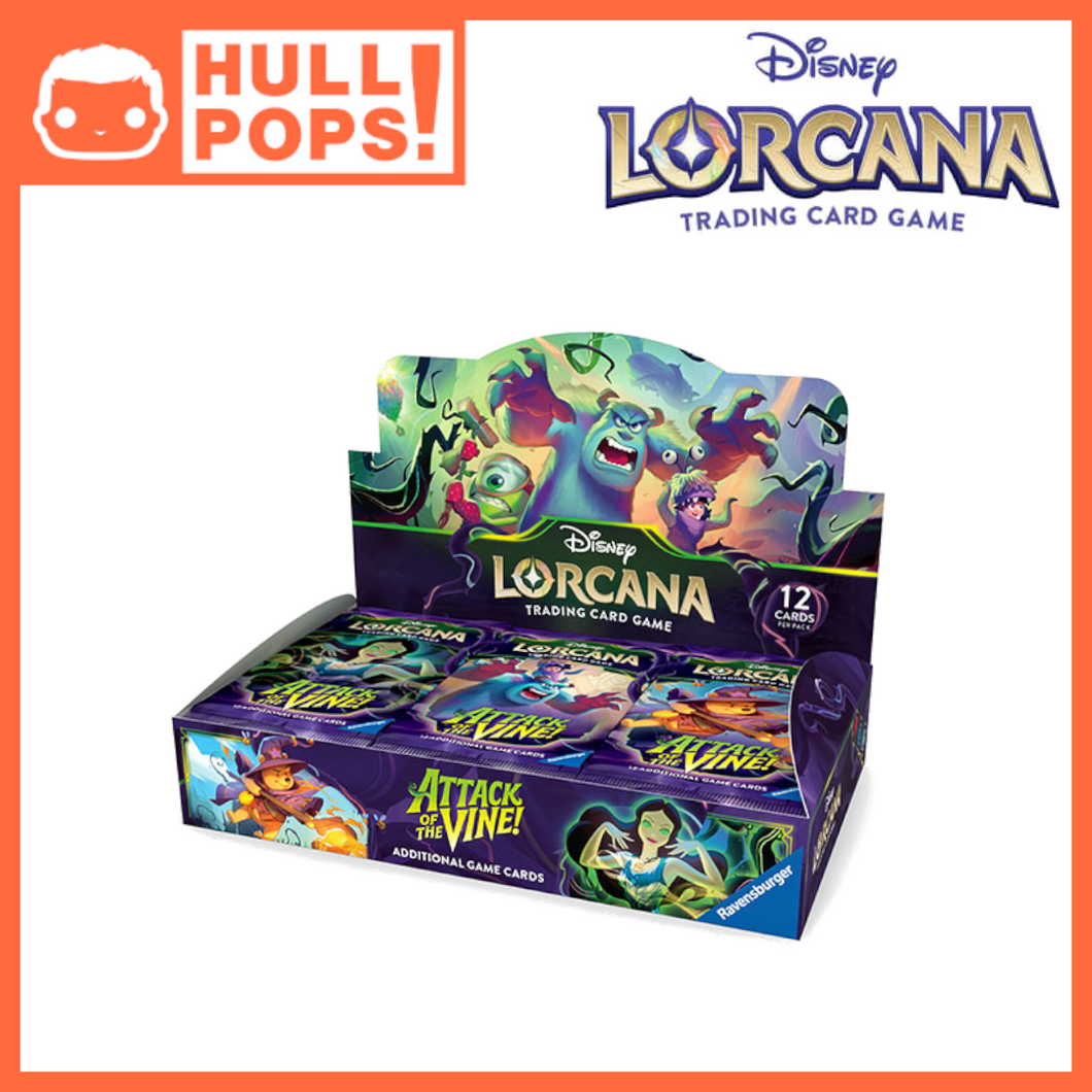 disney lorcana booster box pre order Disney Lorcana TCG - Attack of the Vine