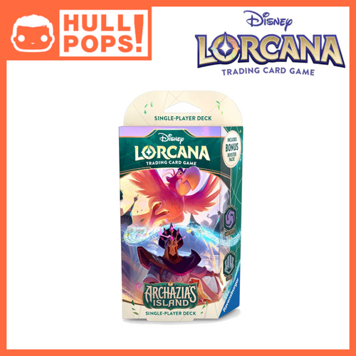 Disney Lorcana Trading Card Game - Starter Deck (Iago & Jafar) - Archazia’s Island [Pre-Order]