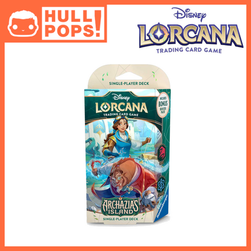 Disney Lorcana Trading Card Game - Starter Deck (Belle & Beast) - Archazia’s Island