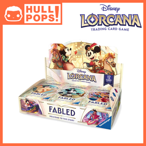 Disney Lorcana TCG - Fabled - Booster Pack **FULL BOX** [Pre-Order]
