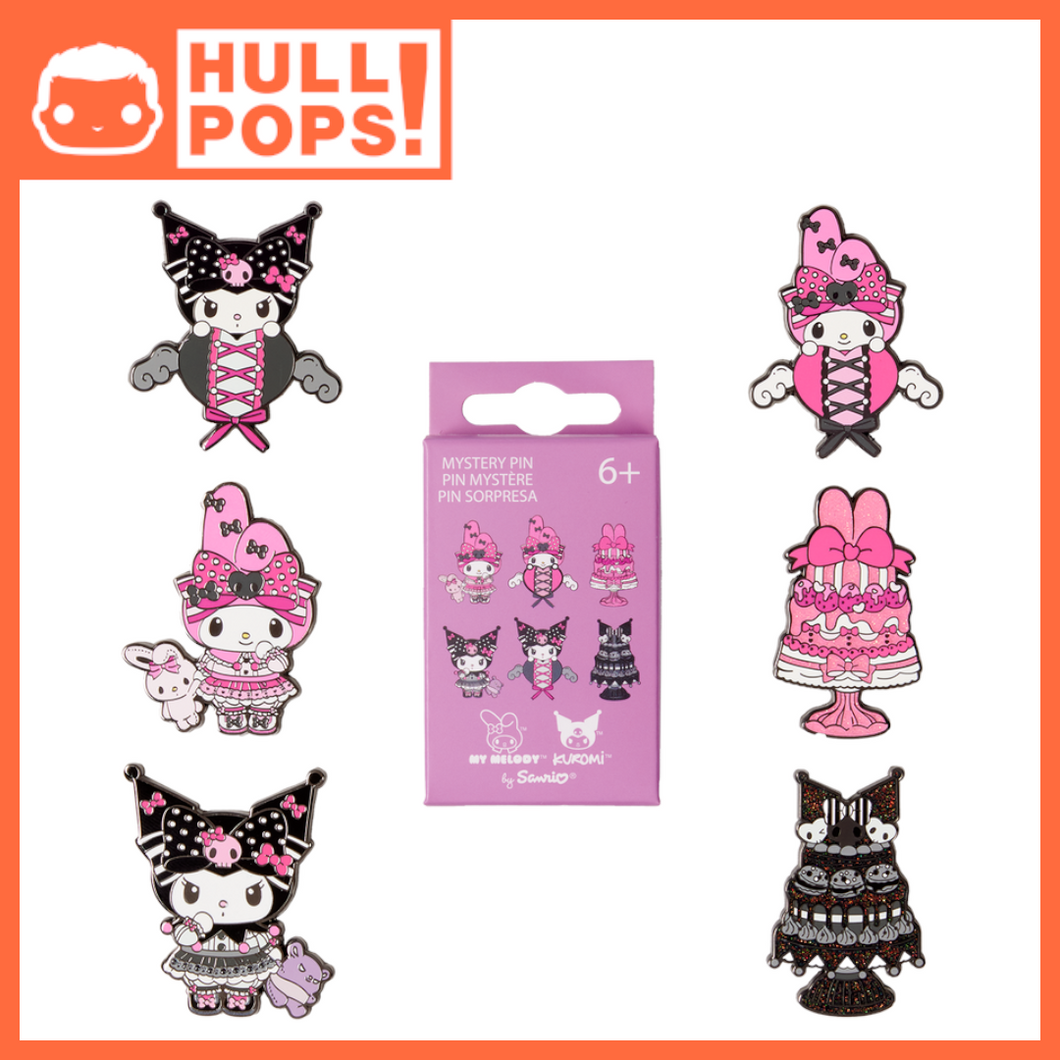 Sanrio My Melody & Kuromi Mystery Box Pin