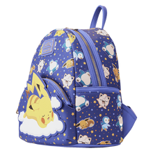 Load image into Gallery viewer, Pokemon by Loungefly Mini Backpack Sleeping Pikachu and Friends