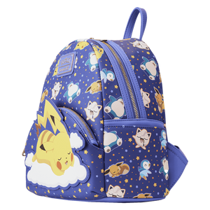 Pokemon by Loungefly Mini Backpack Sleeping Pikachu and Friends