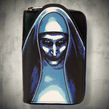 Load image into Gallery viewer, The Nun Cosplay Zip Around Wallet