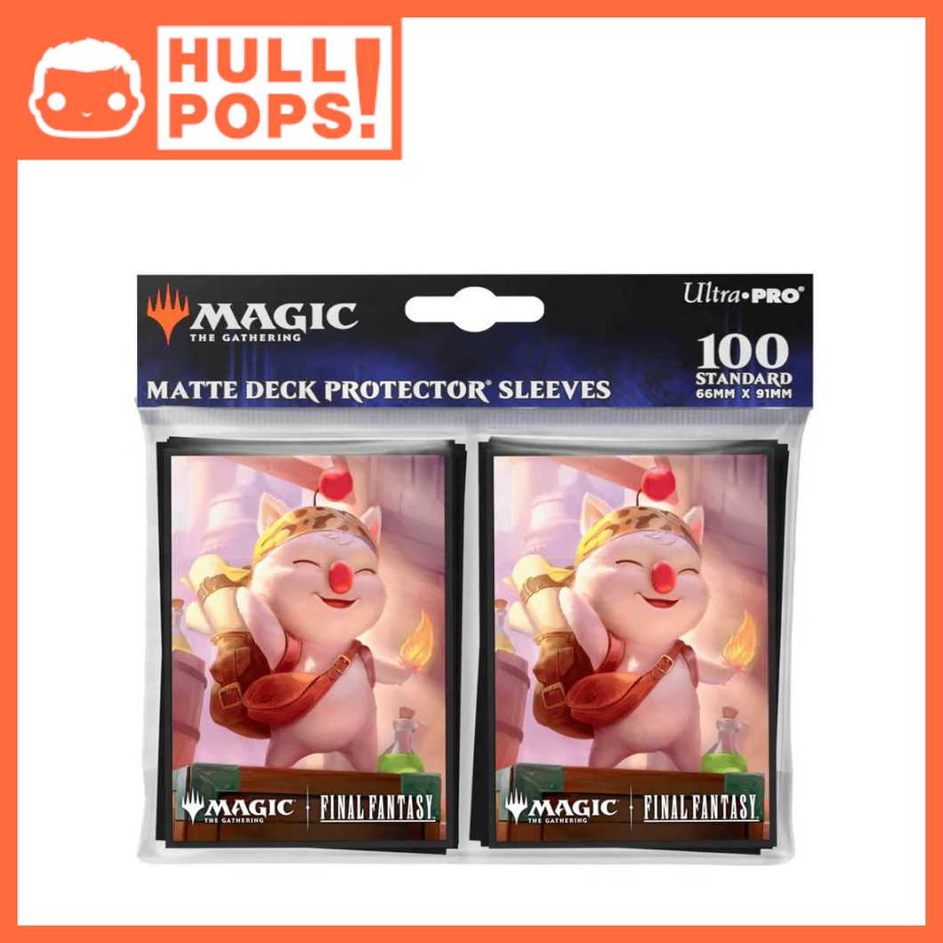 Magic: The Gathering®—FINAL FANTASY™ Stiltzkin, Moogle Merchant 100ct Deck Protector Sleeves