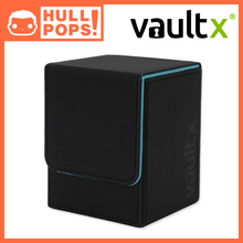 Load image into Gallery viewer, Exo-Tec Toploading Deck Box 80+ (Black/Electric Blue)