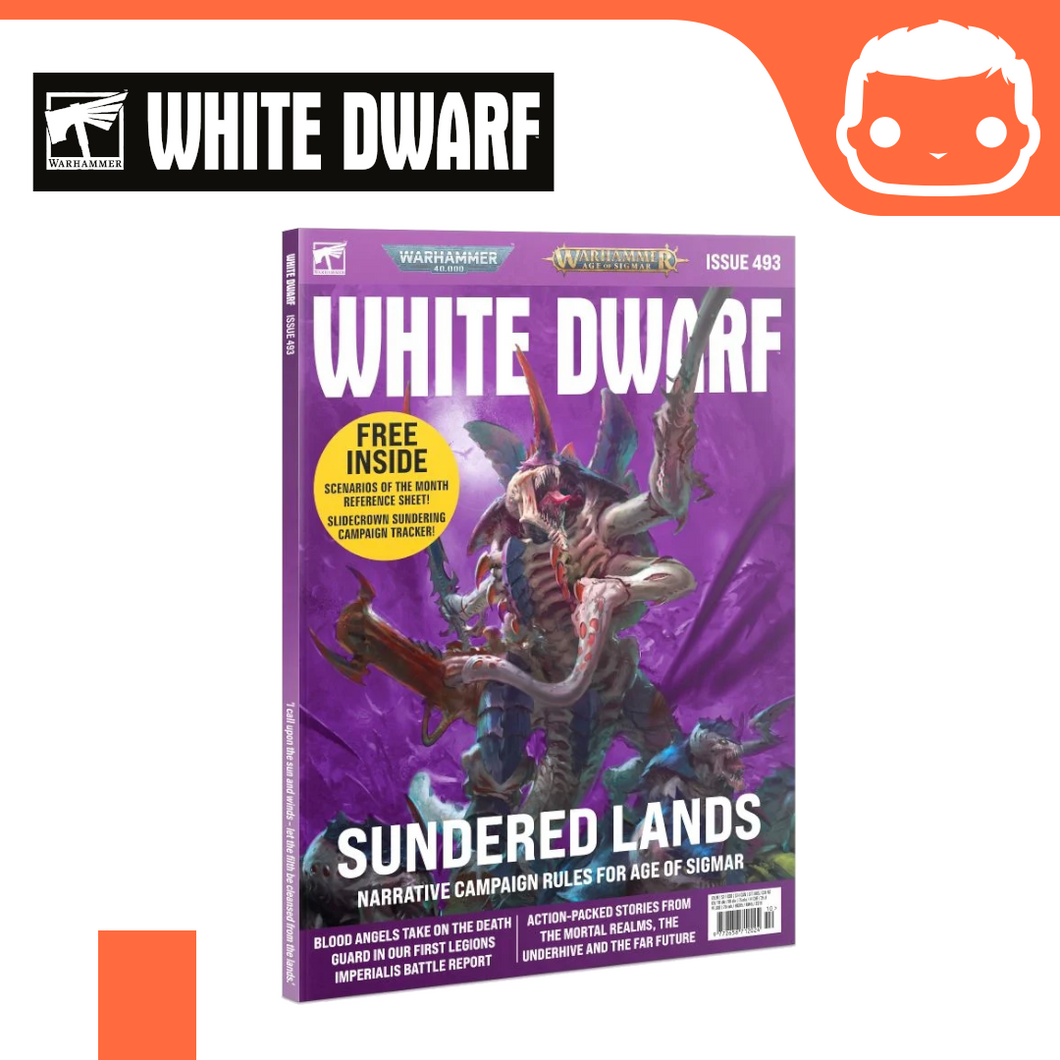 Warhammer: White Dwarf Magazine 493 (October-2023)