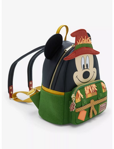 Hull Pops Exclusive Loungefly Disney Mickey Mouse Scarecrow Mini Backpack