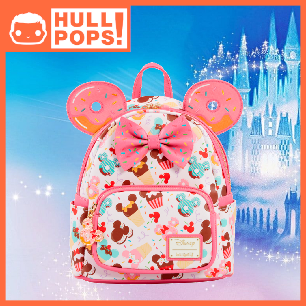 Disney Cupcake & Donuts AOP Exclusive Mini Backpack