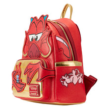 Load image into Gallery viewer, Disney Mulan 25th Anniversary Mushu Glitter Cosplay Mini Backpack