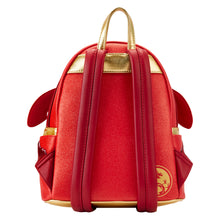 Load image into Gallery viewer, Disney Mulan 25th Anniversary Mushu Glitter Cosplay Mini Backpack