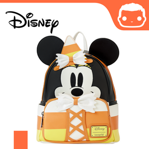 Candy Corn Mickey & Friends Backpack & Wallet Bundle