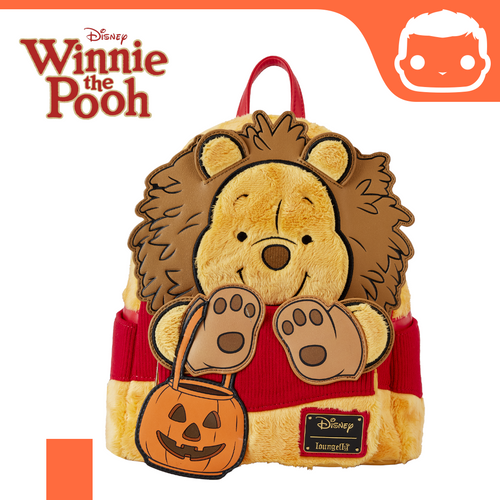 Winnie The Pooh Halloween Costume Cosplay Mini Backpack