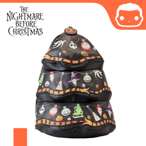 Nightmare Before Christmas Figural Tree Backpack & Wallet Bundle