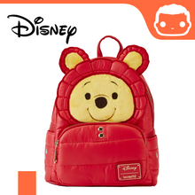 Load image into Gallery viewer, Disney Winnie The Pooh Puffer Jacket Cosplay Mini Backpack [Pre-Order]