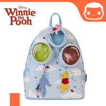 Load image into Gallery viewer, Disney Winnie The Pooh Balloons Backpack &amp; Wallet Bundle