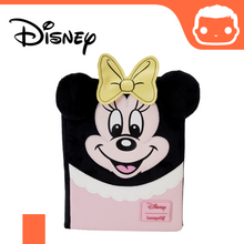 Load image into Gallery viewer, Disney D100 Minnie Cosplay Plush Journal [Pre-Order]