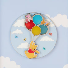 Load image into Gallery viewer, Disney Pooh And Friends On Balloons 3&quot; Collector Box Pin