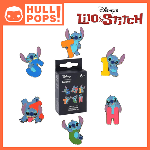 Loungefly - Disney - Stitch Letters and Poses Mystery Box Pin