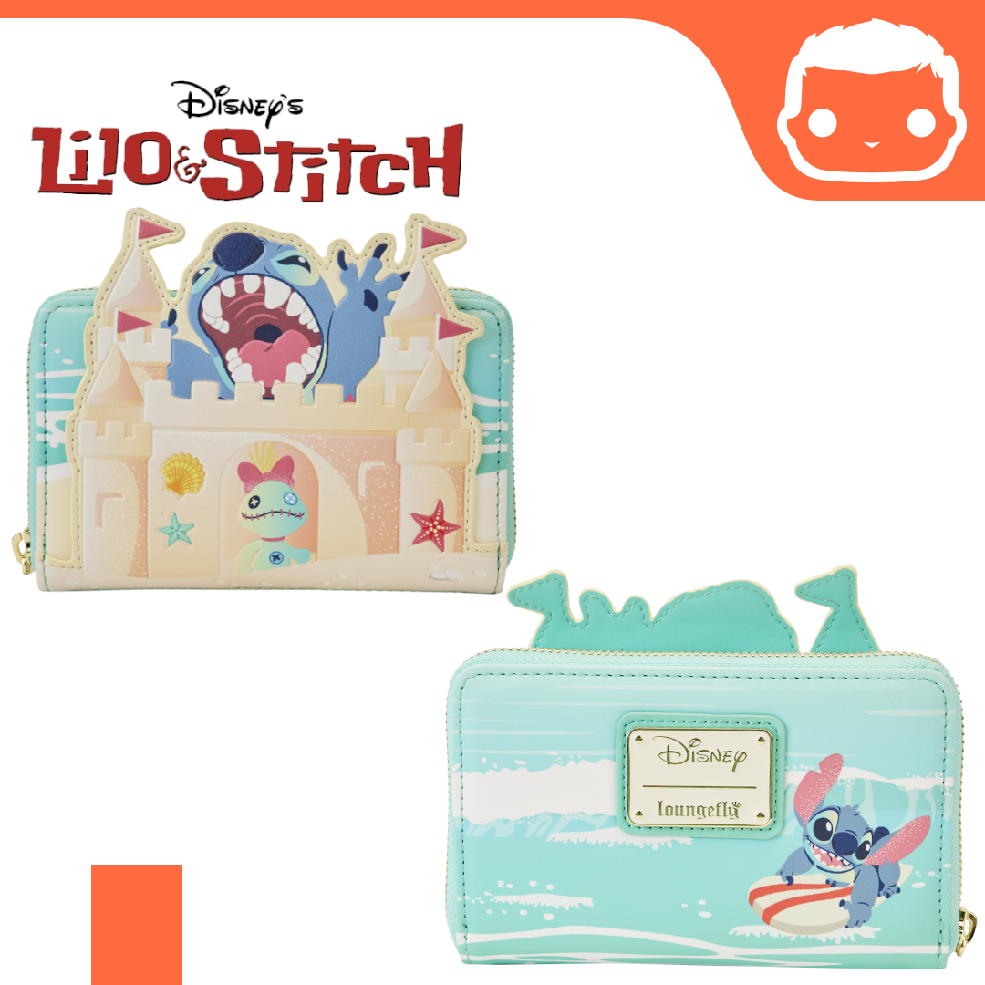 Loungefly Disney Stitch Sandcastle Beach Surprise