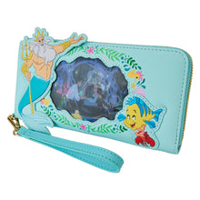 Load image into Gallery viewer, Disney Ariel The Little Mermaid Princess Lenticular Zip Around Wallet