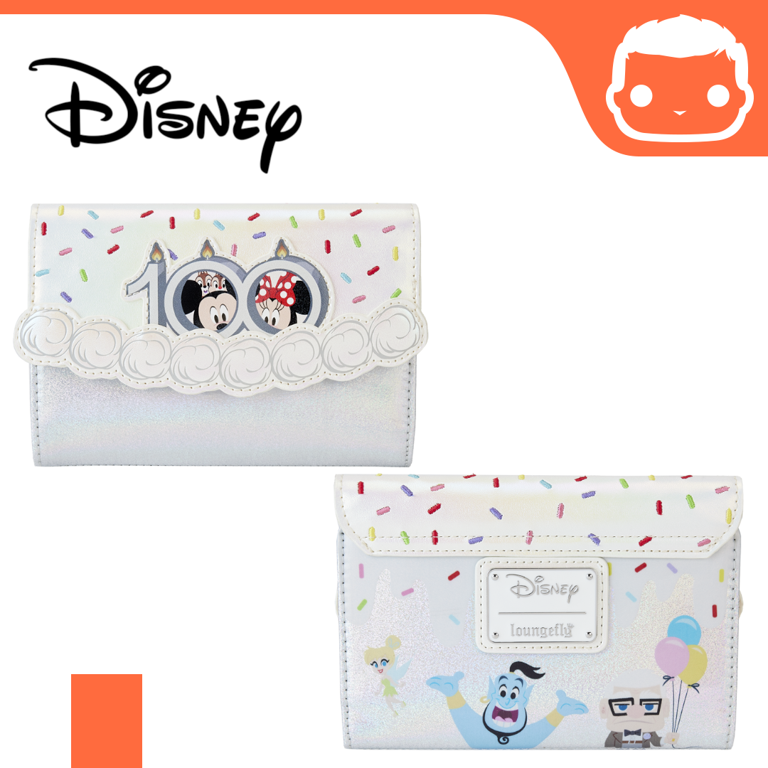 Loungefly Disney 100 Celebration Cake Flap Wallet