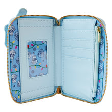 Load image into Gallery viewer, Pixar Up! House Christmas Lights Zip Around Wallet