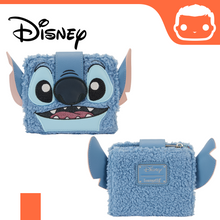 Load image into Gallery viewer, Disney Stitch Plush Bifold Wallet
