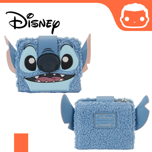 Disney Stitch Plush Bifold Wallet